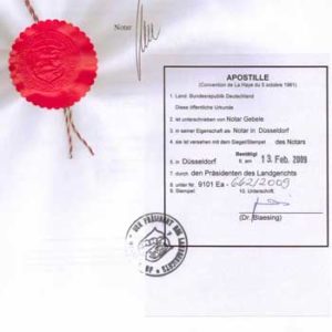 Апостиль на документы в Москве